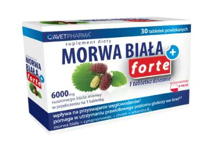 Morwa Biała Plus Forte 60 tabl. - 1 - Apteka HIT