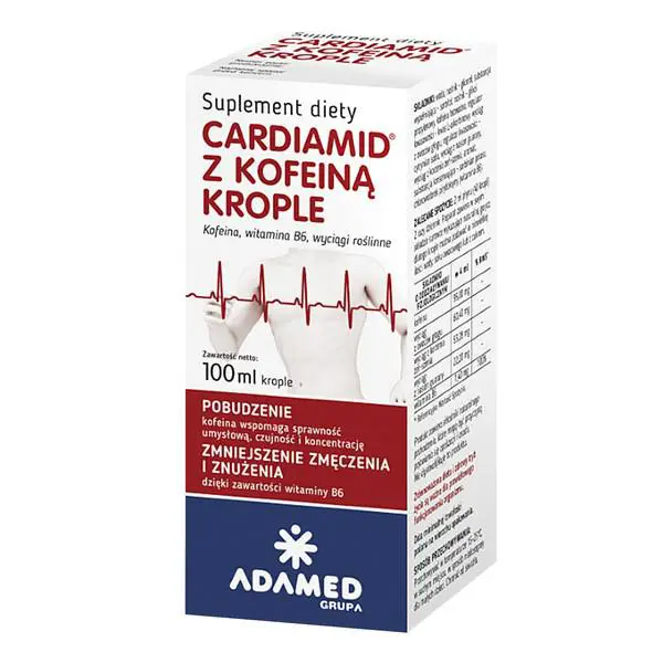 Cardiamid z kofeiną krople 100 ml - 1 - Apteka HIT