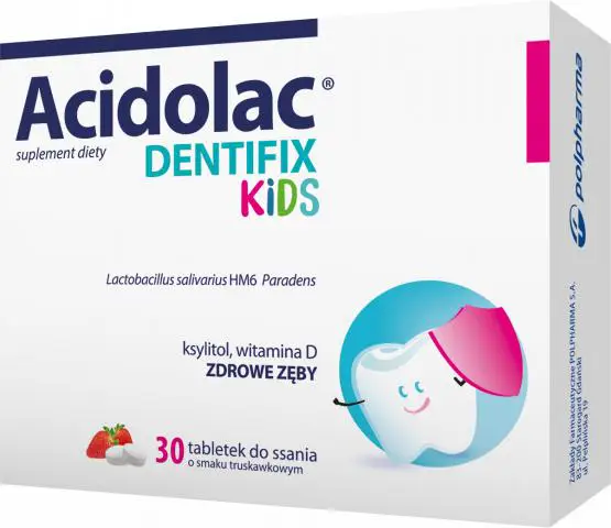Acidolac Dentifiks Kids 30 tabletek do ssania - 1 - Apteka HIT