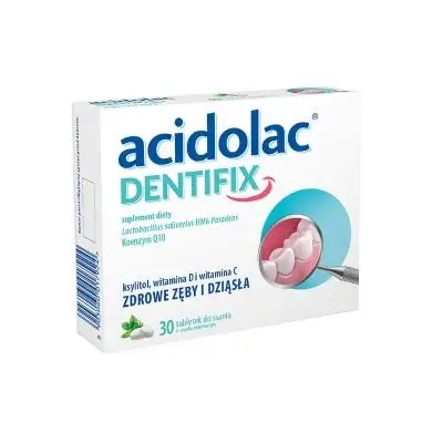 Acidolac Dentifiks 30 tabl. do ssania - 1 - Apteka HIT