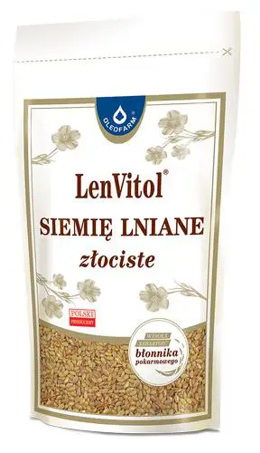 Oleofarm Siemię lniane 450 g - 1 - Apteka HIT