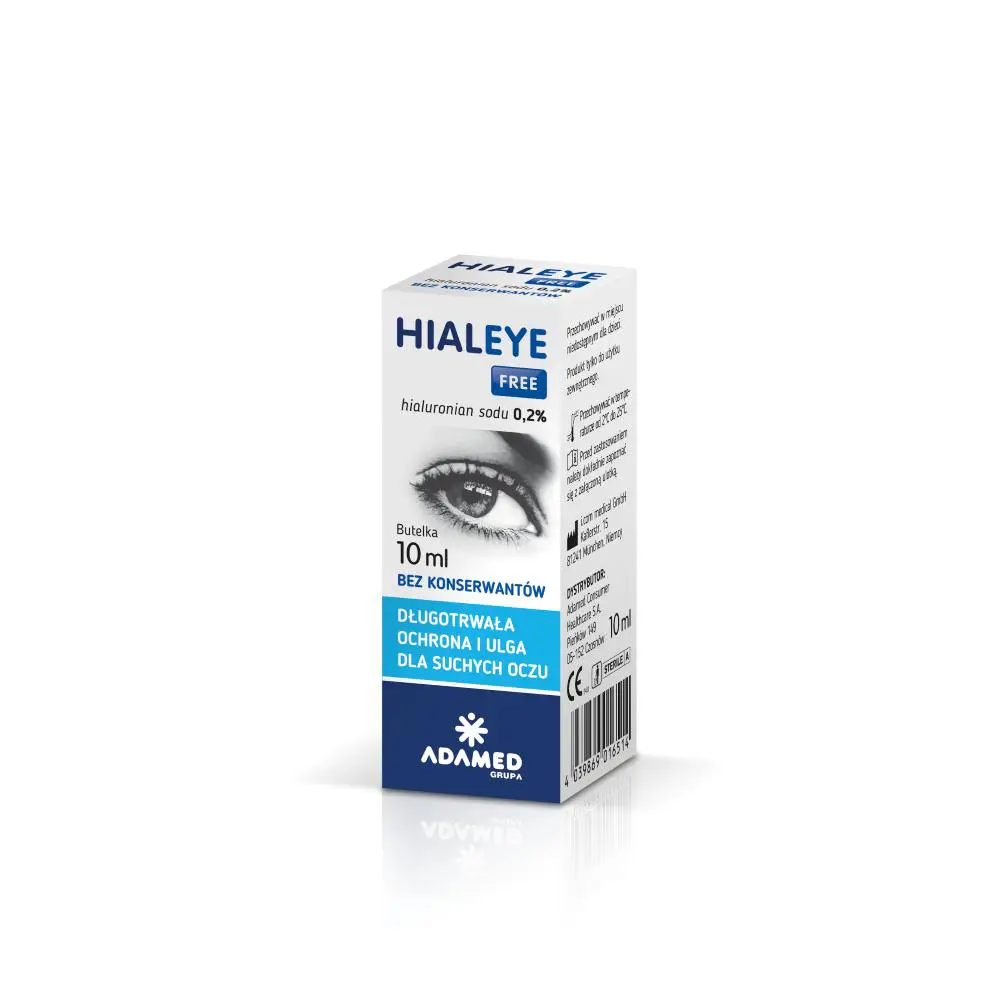 Hialeye Free 0,2% krople 10 ml - 1 - Apteka HIT