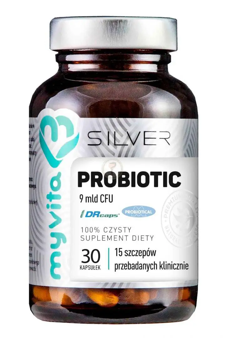 MyVita Silver 100% Probiotyk 30 kaps. - 1 - Apteka HIT