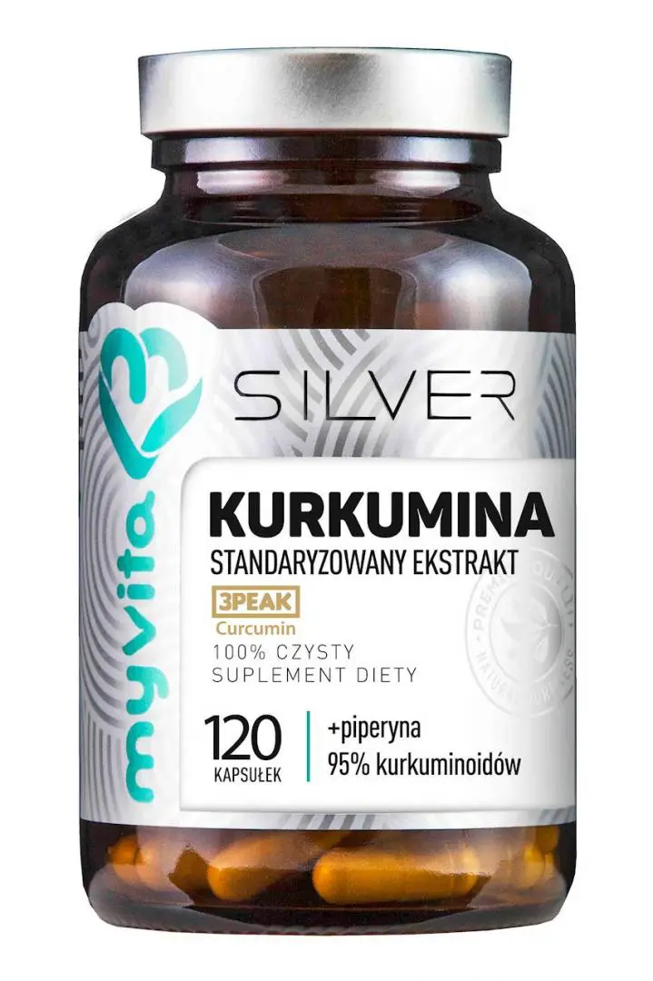 MyVita Silver 100% Kurkumina 120 kaps. - 1 - Apteka HIT