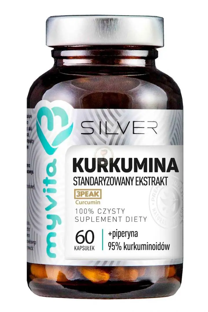 MyVita Silver 100% Kurkumina 60 kaps. - 1 - Apteka HIT