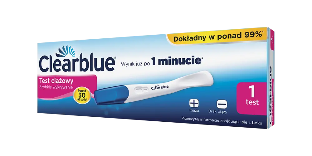 Clearblue test ciążowy szybkie wykrywanie CB 11 - 1 szt. - 1 - Apteka HIT