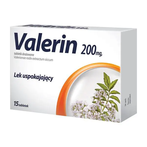 Valerin 200 mg 15 tabletek - 1 - Apteka HIT