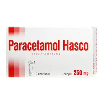 Paracetamol Hasco 250 mg czopki 10 sztuk - 1 - Apteka HIT