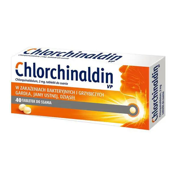 Chlorchinaldin VP 40 tabletek - 1 - Apteka HIT