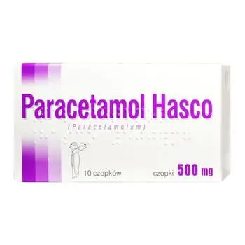 Paracetamol Hasco 500 mg czopki 10 sztuk - 1 - Apteka HIT