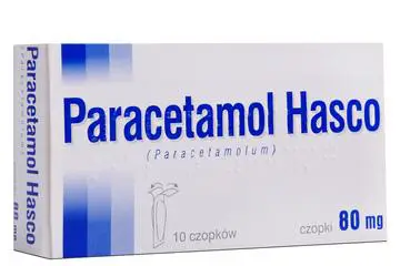 Paracetamol Hasco 80 mg czopki 10 sztuk - 1 - Apteka HIT