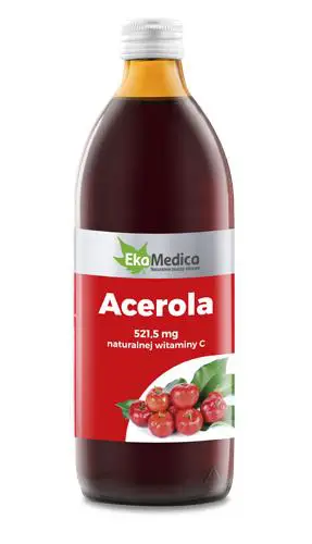 Acerola sok 500 ml EkaMedica - 1 - Apteka HIT