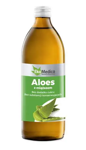 Aloes sok z miąższem 500 ml Ekamedica - 1 - Apteka HIT