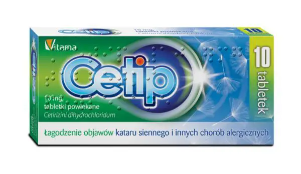 Cetip 10 mg 10 tabl. - 1 - Apteka HIT