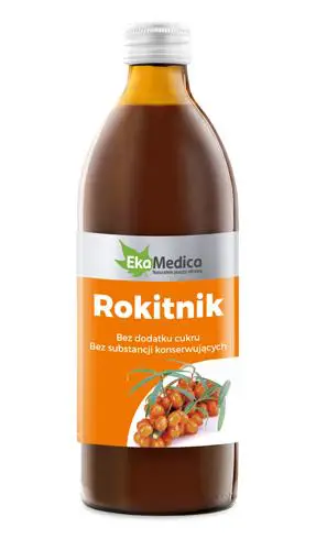 Rokitnik sok 500 ml ekamedica - 1 - Apteka HIT