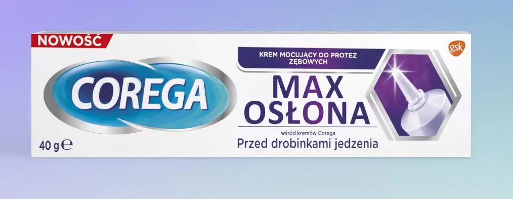 Corega krem mocujący MAX osłona 40 g - 1 - Apteka HIT