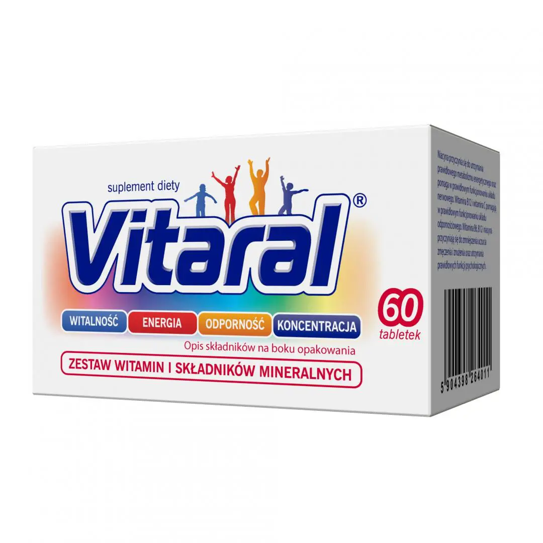 Vitaral 60 tabletek - 1 - Apteka HIT
