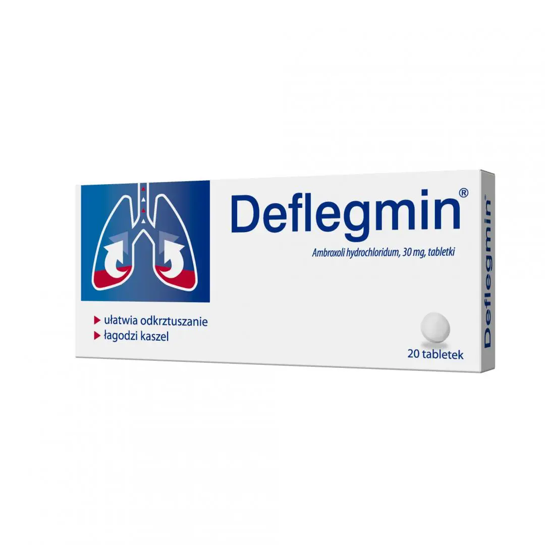 DEFLEGMIN 30 mg 20 tabletek - 1 - Apteka HIT