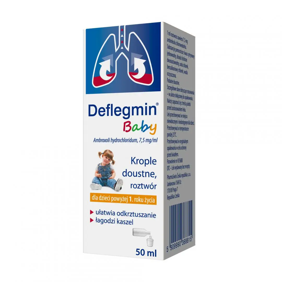 Deflegmin krople doustne 75 mg/1 ml 50 ml - 1 - Apteka HIT