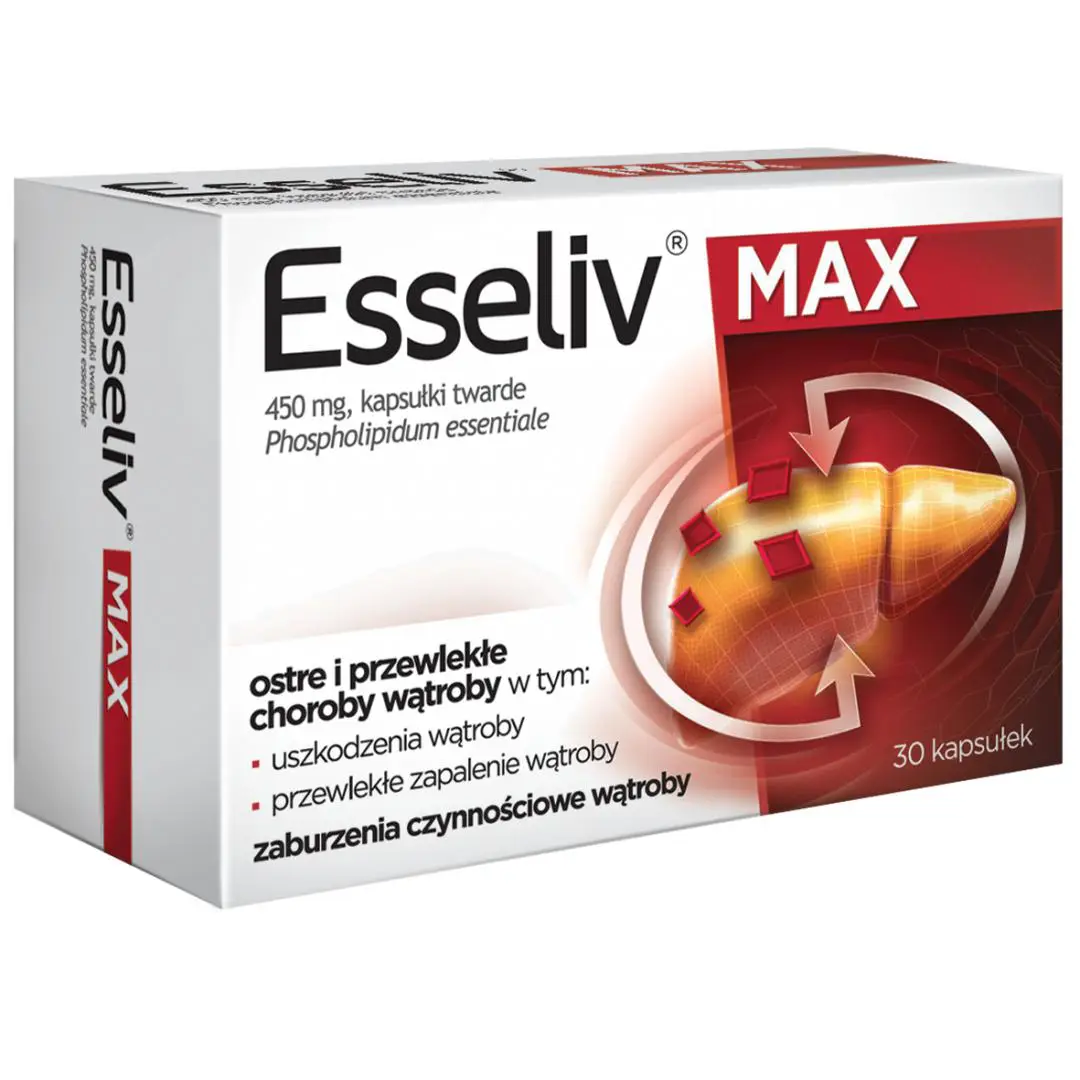 Esseliv Max 450 mg 30 kaps. - 1 - Apteka HIT