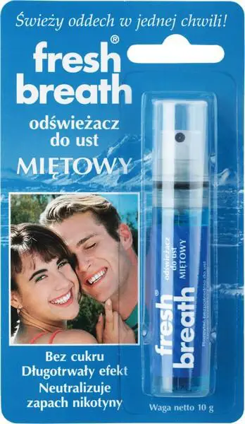 Fresh breath odświeżacz do ust miętowy 10 g - 1 - Apteka HIT