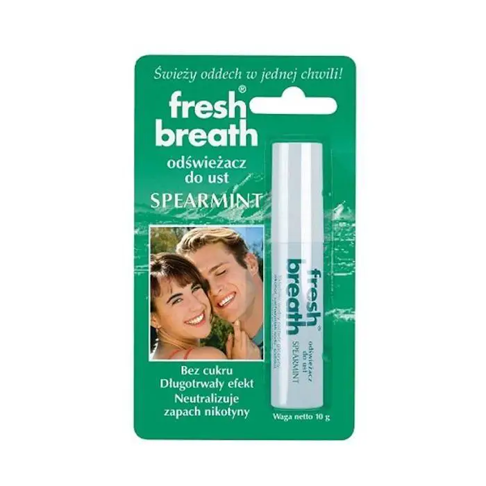 Fresh breath odświeżacz do ust spearmint 10 g - 1 - Apteka HIT