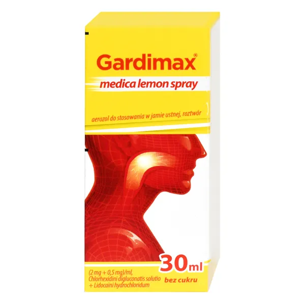 Gardimax Medica Lemon spray 30 ml - 1 - Apteka HIT