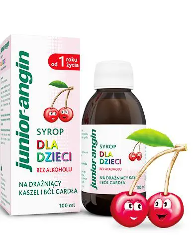 Junior-angin syrop dla dzieci 100 ml - 1 - Apteka HIT