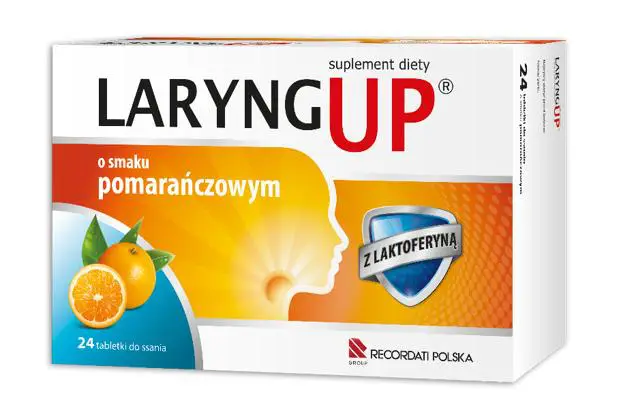 Laryng Up Orange 24 tabletki do ssania - 1 - Apteka HIT