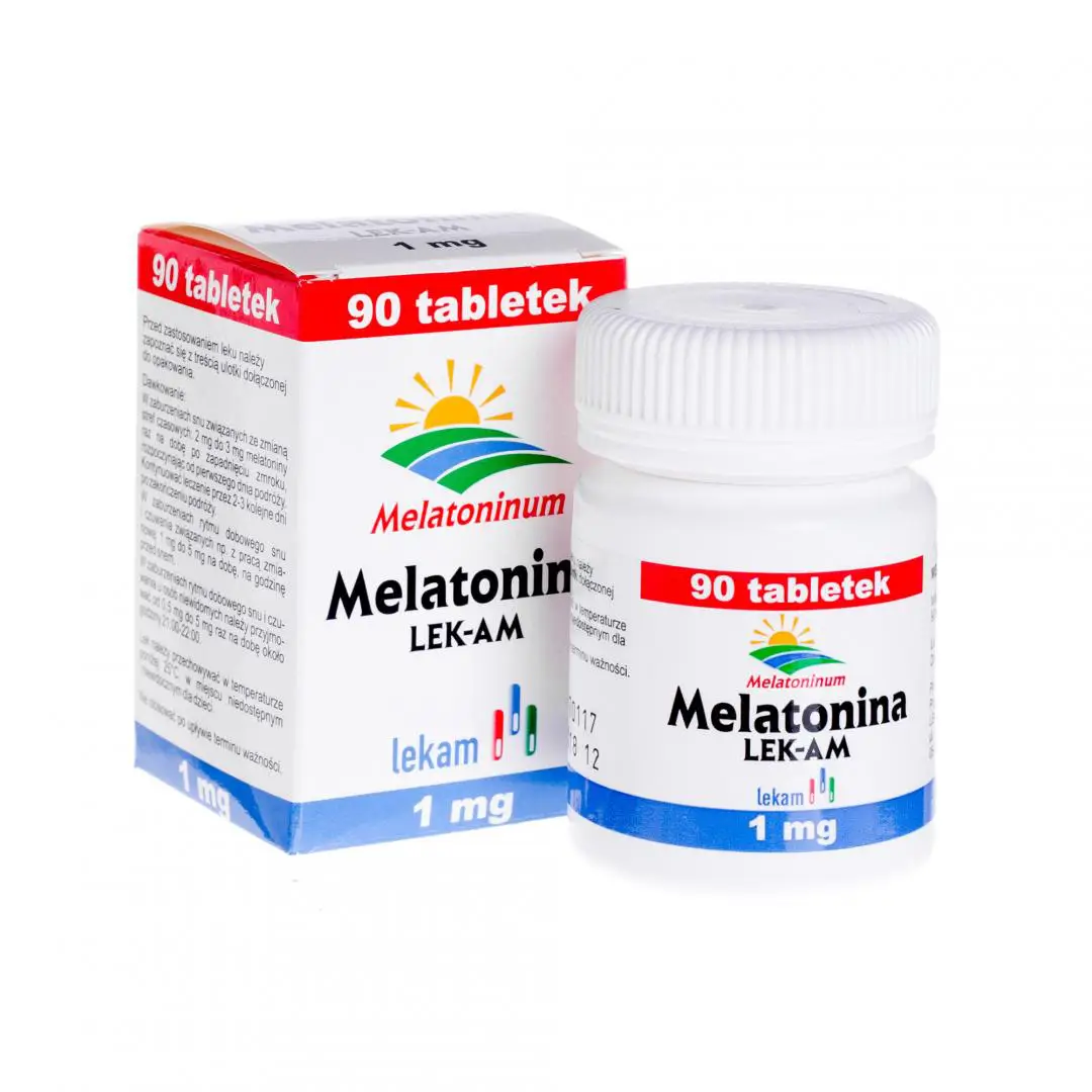 Melatonina Lek-Am 1 mg 90 tabl. - 1 - Apteka HIT