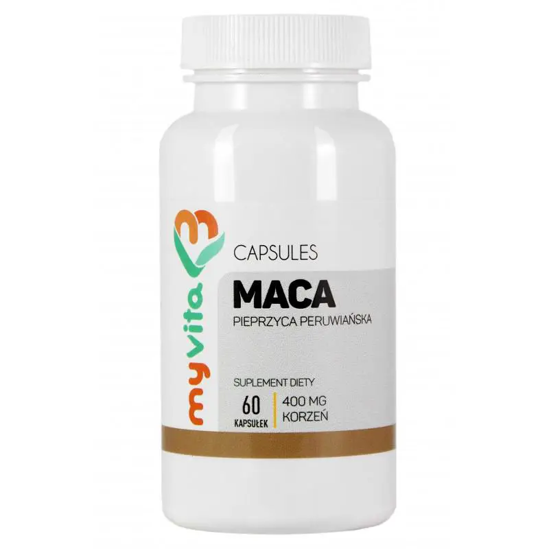 MyVita Maca 400 mg 60 kapsułek - 1 - Apteka HIT