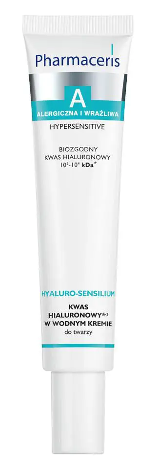 Pharmaceris A Hyaluro-Sensilium kwas hialuronowy di-2 w wodnym kremie do twarzy 40 ml - 1 - Apteka HIT