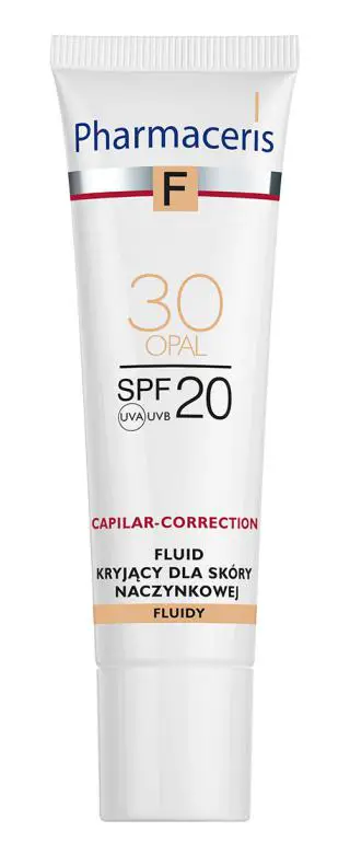 Pharmaceris F Capilar-Correction Fluid kryjący dla skóry naczynkowej SPF 20 opal 30 - 30 ml - 1 - Apteka HIT