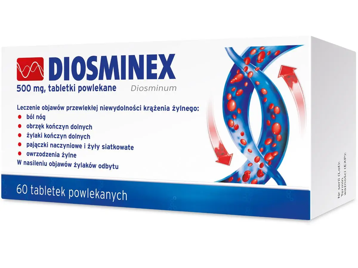 Diosminex 60 tabl. - 1 - Apteka HIT