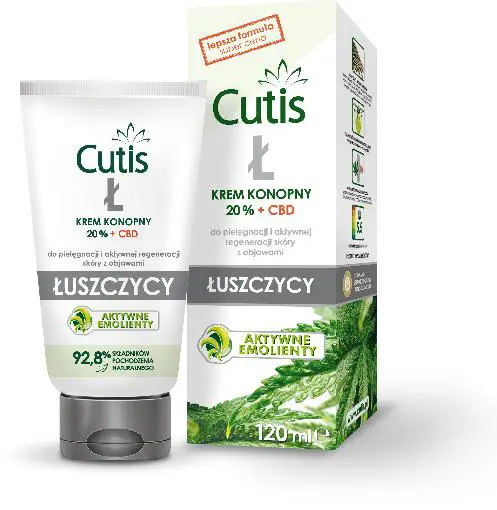 Cutis Ł krem konopny 20% + CBD 120 ml - 1 - Apteka HIT