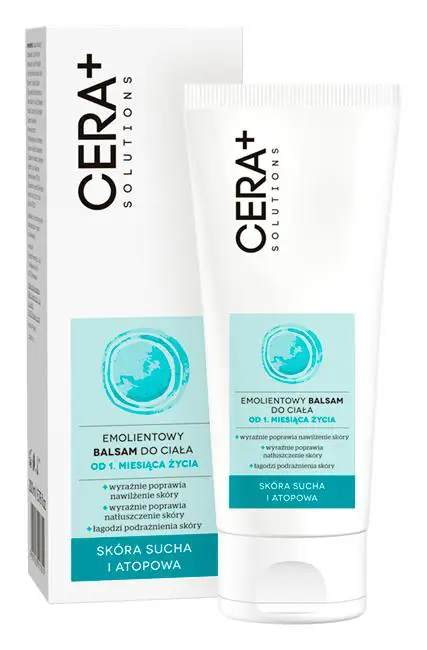 CERA PLUS Solutions emolientowy balsam do ciała od 1. miesiąca życia 200 ml - 1 - Apteka HIT