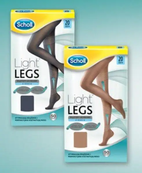 Scholl Light Legs Rajstopy Uciskowe 20 DEN Czarne (L) 1 szt. - 1 - Apteka HIT