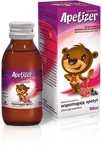 Apetizer syrop o smaku malinowo-porzeczkowym 100 ml - 1 - Apteka HIT