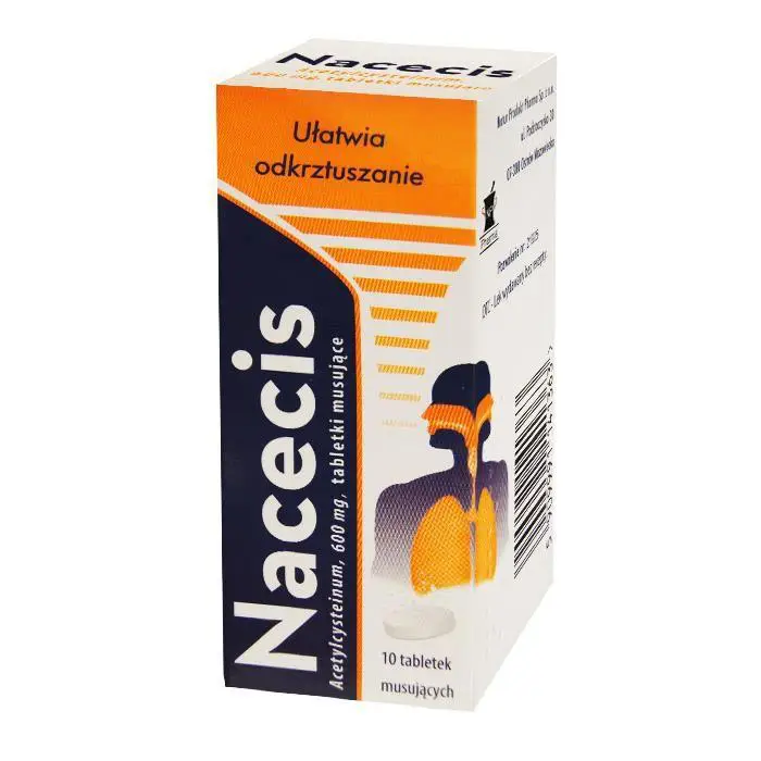 NACECIS 600 mg 10 tabletek musujących - 1 - Apteka HIT
