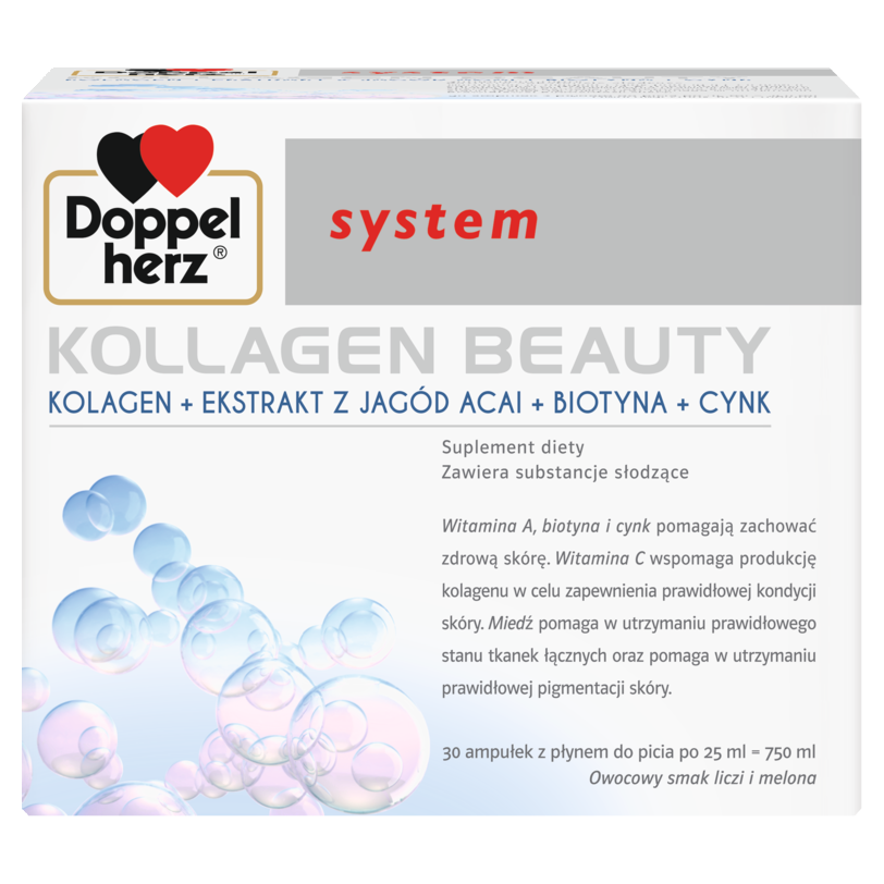 Doppelherz System Kollagen Beauty 25 ml x 30 ampułek - 1 - Apteka HIT