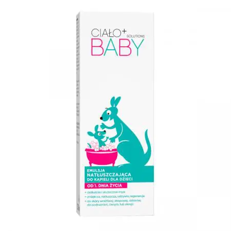 Ciało+ Baby Solutions Emulsja natłuszczająca do kąpieli dla dzieci 250 ml - 1 - Apteka HIT