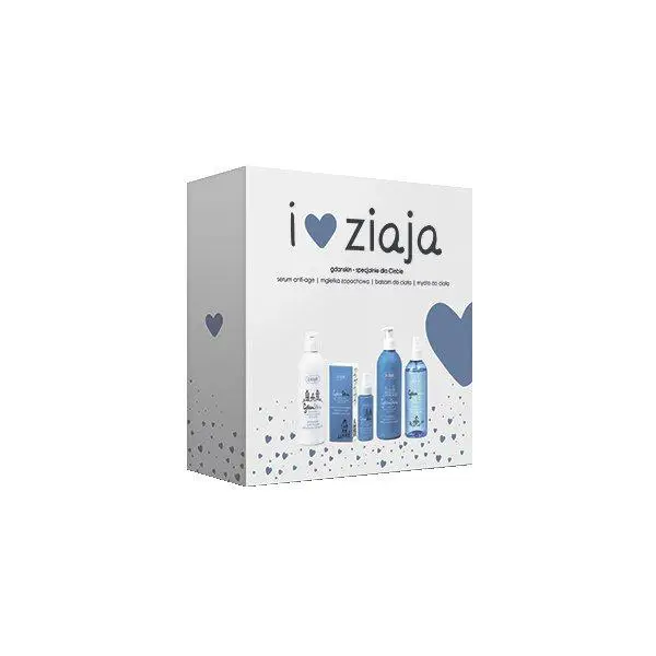 ZIAJA GDANSKIN zestaw upominkowy Serum 50 ml + Mgiełka 200 ml + Balsam 300 ml + Mydło 300 ml - 1 - Apteka HIT