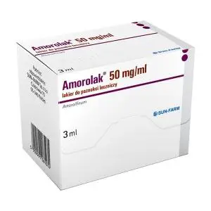 Amorolak 50mg/ml lakier do paznokci leczniczy 3 ml - 1 - Apteka HIT