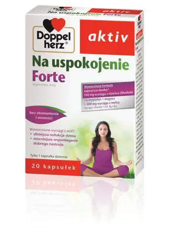 Doppelherz Aktiv Na uspokojenie Forte 20 kaps. - 1 - Apteka HIT