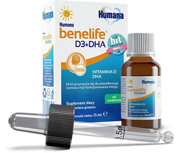 Humana Benelife D3 + DHA 15 ml - 1 - Apteka HIT