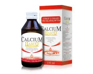 Calcium Hasco truskawkowe 150 ml - 1 - Apteka HIT