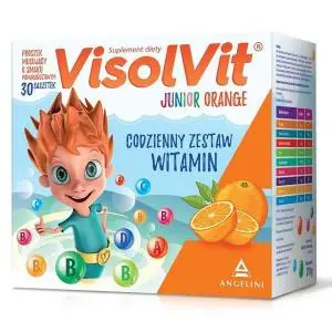 Visolvit Junior o smaku pomarańczowym 30 sasz. - 1 - Apteka HIT