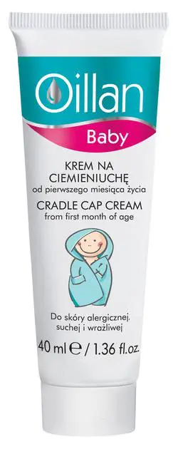 Oillan Baby krem na ciemieniuchę 40 ml - 1 - Apteka HIT