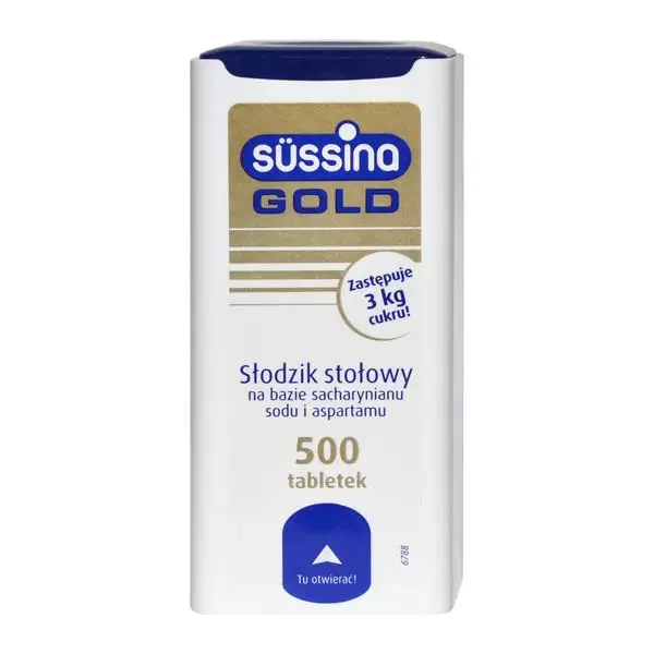 Sussina Gold słodzik tabletki 500 szt - 1 - Apteka HIT