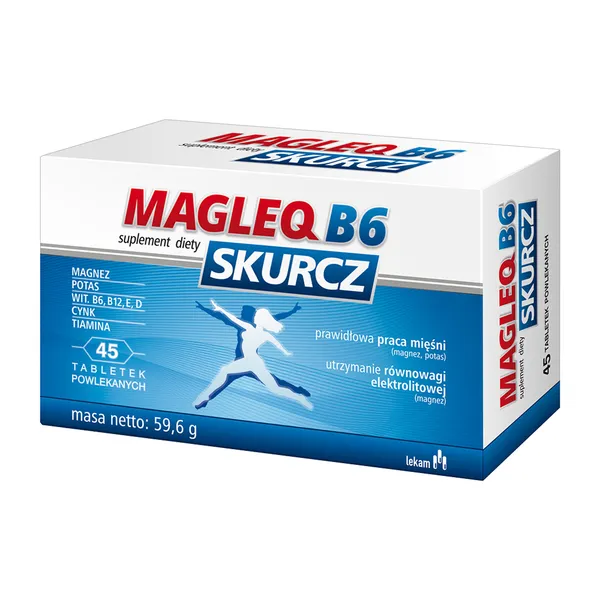 Magleq B6 Skurcz 45 tabletek - 1 - Apteka HIT